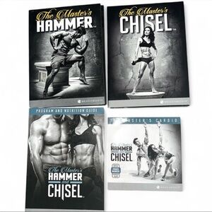 Beachbody Hammer and Chisel Fitness DVD Set with Program and Nutrition Guide